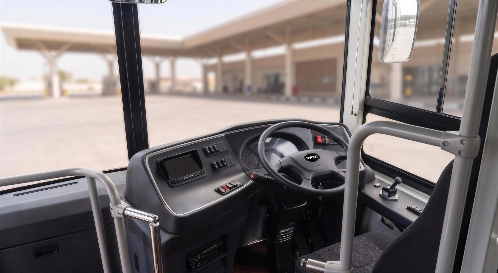WOX Metro driver cockpit