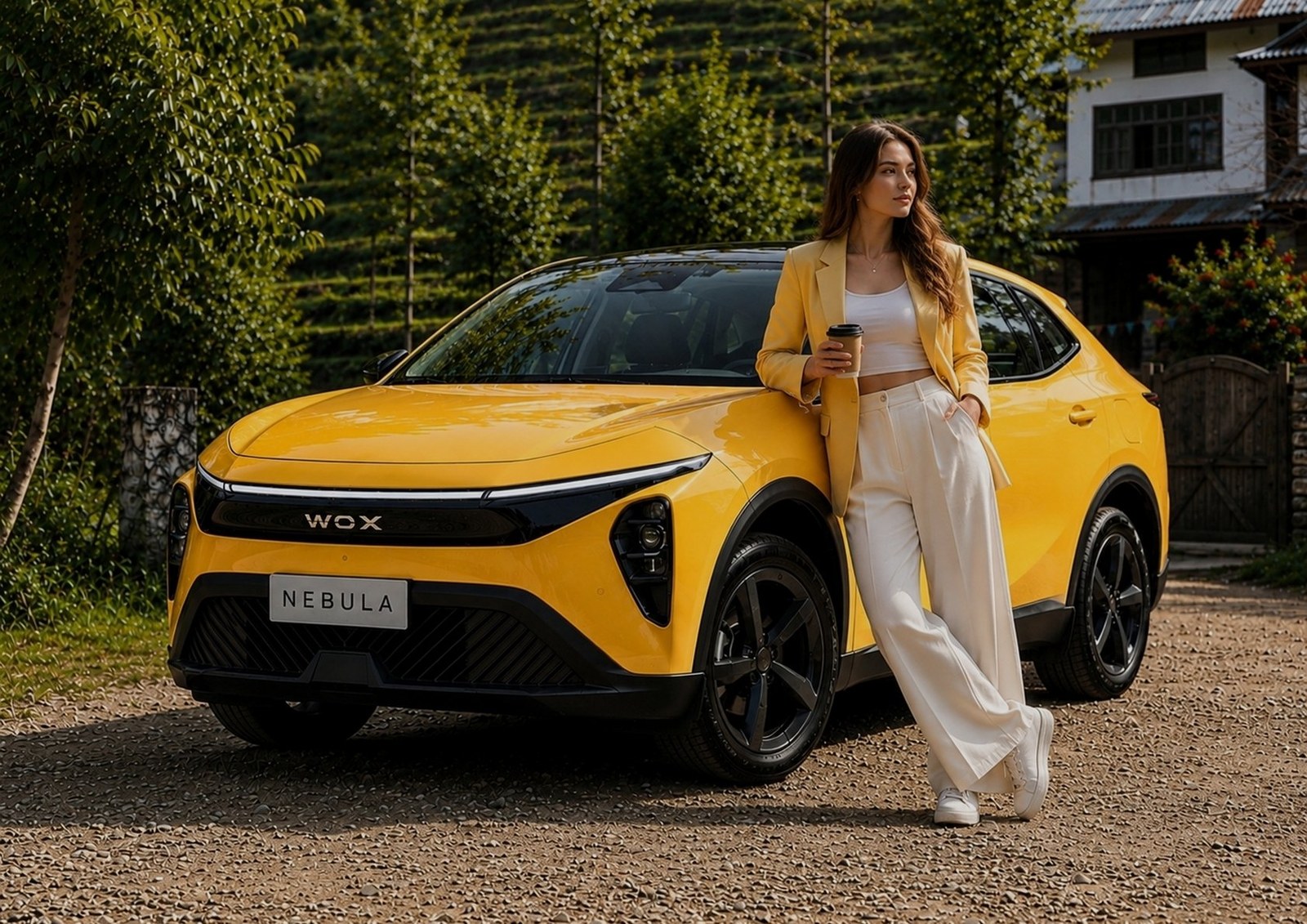 WOX Nebula exterior in yellow