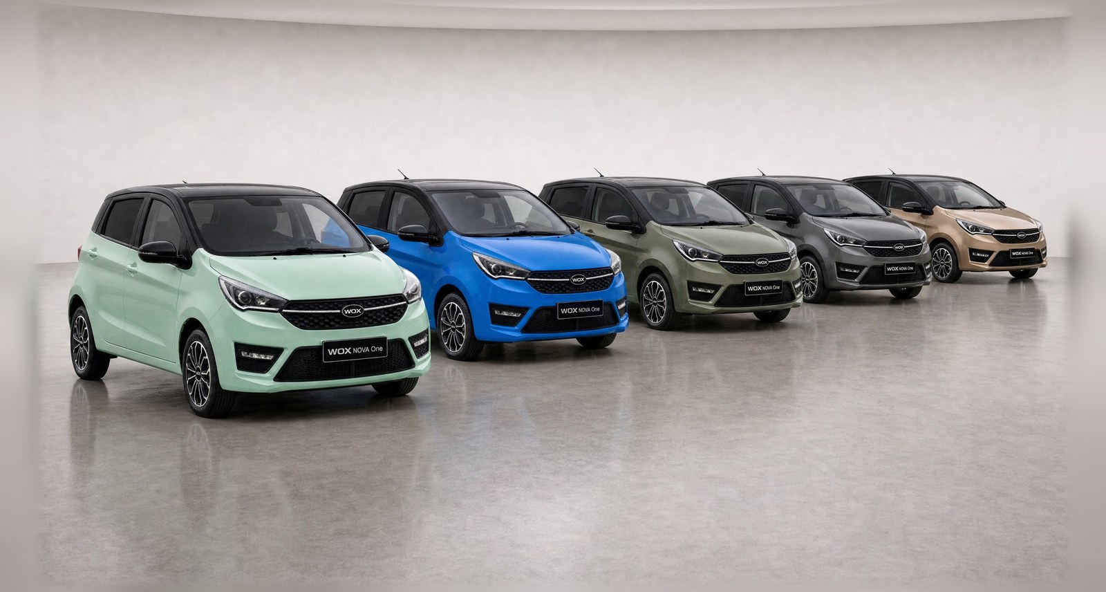 WOX Nova One colour lineup